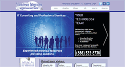 Desktop Screenshot of mainstreamintegration.com